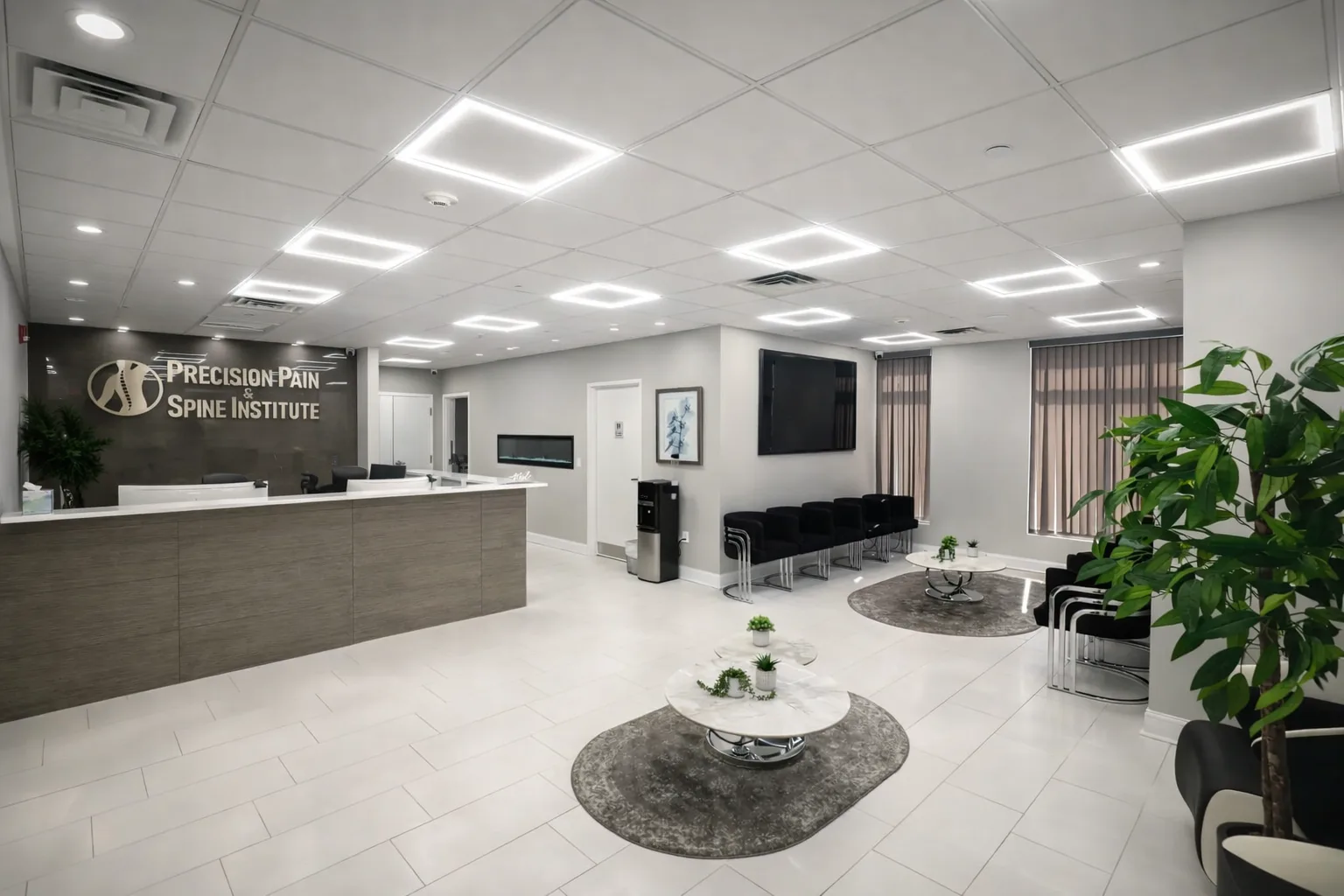 PPSI Edison office reception and waiting area