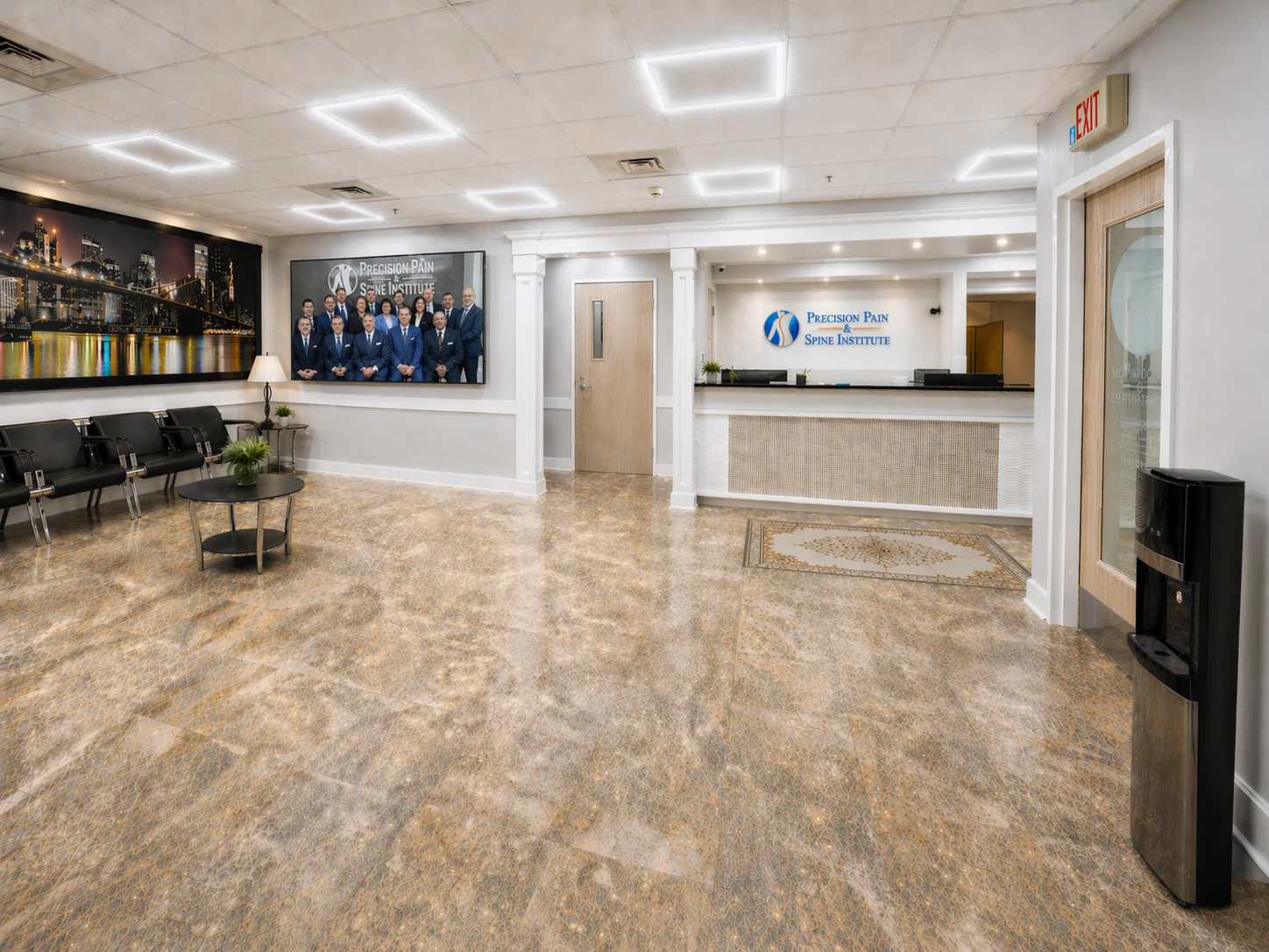 PPSI Hamilton office waiting room interior