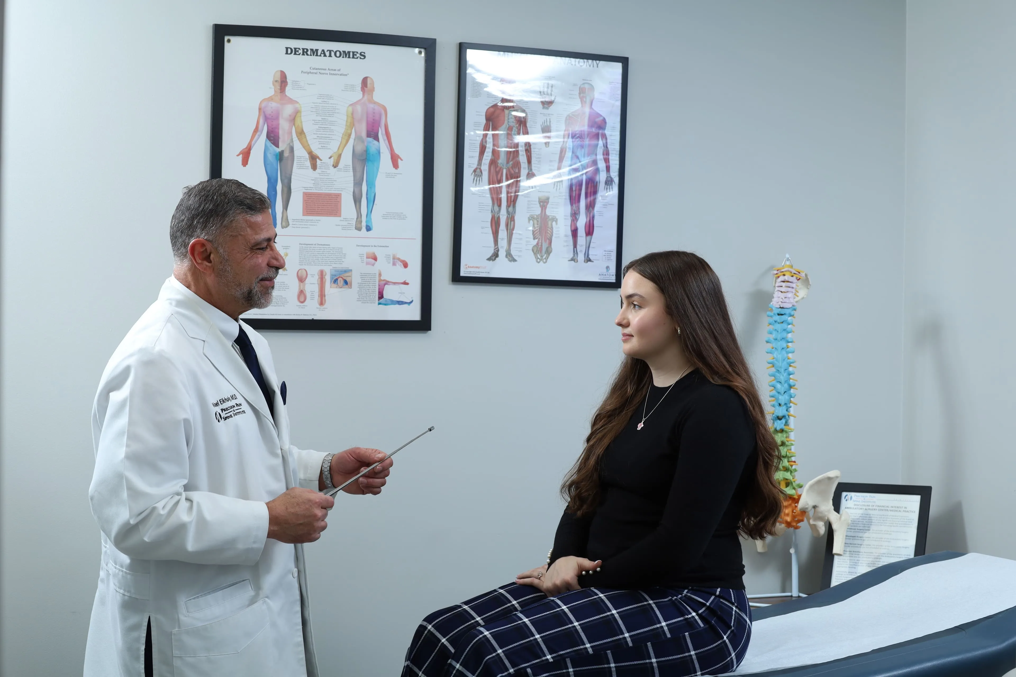Physician consulting with a patient at PPSI